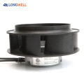 155mm EC Voltage PWM speed control continuously Speed High air volume centrifugal ventilation fan blower